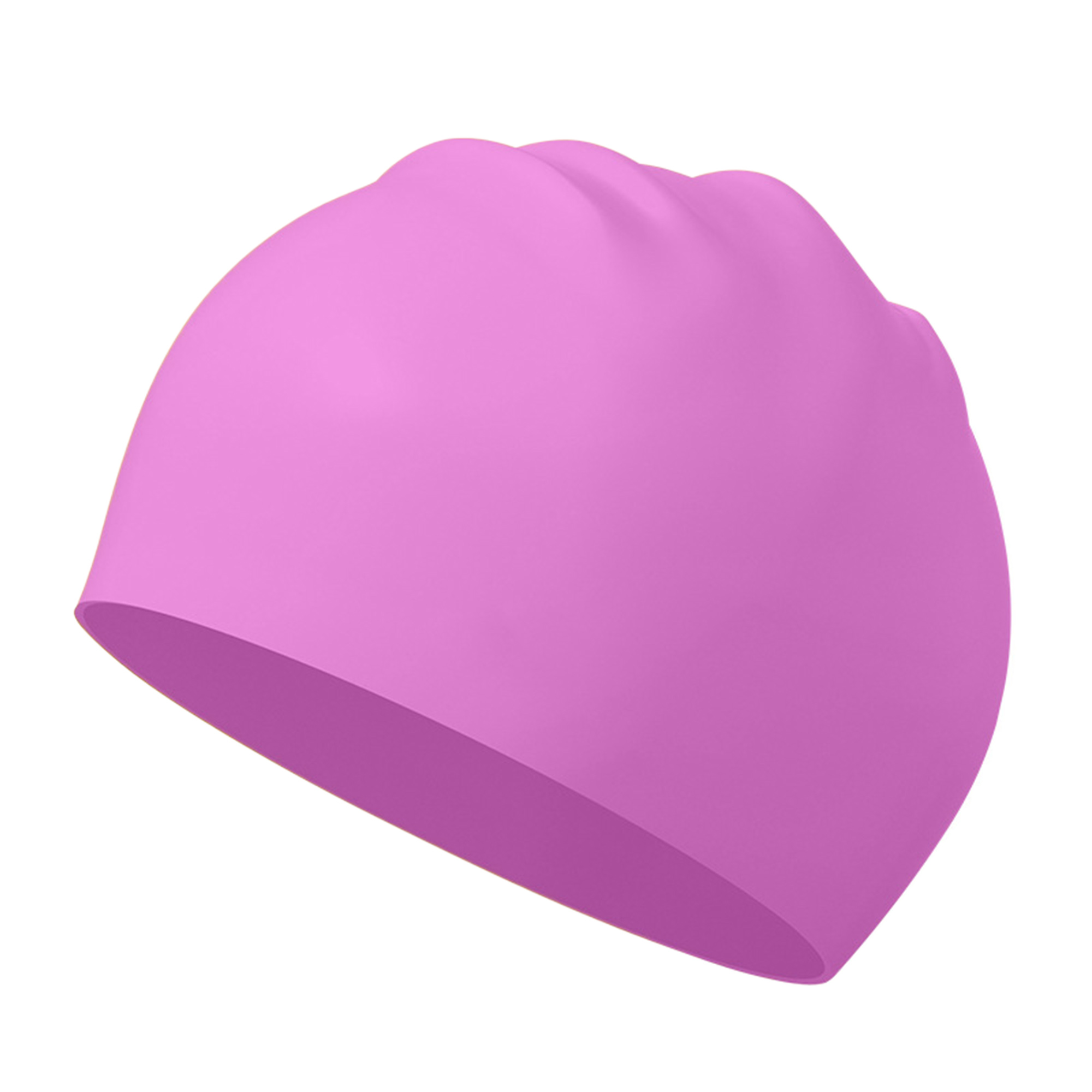 MOQ50 Unisex Silicone Swim Cap Waterproof 50g 15