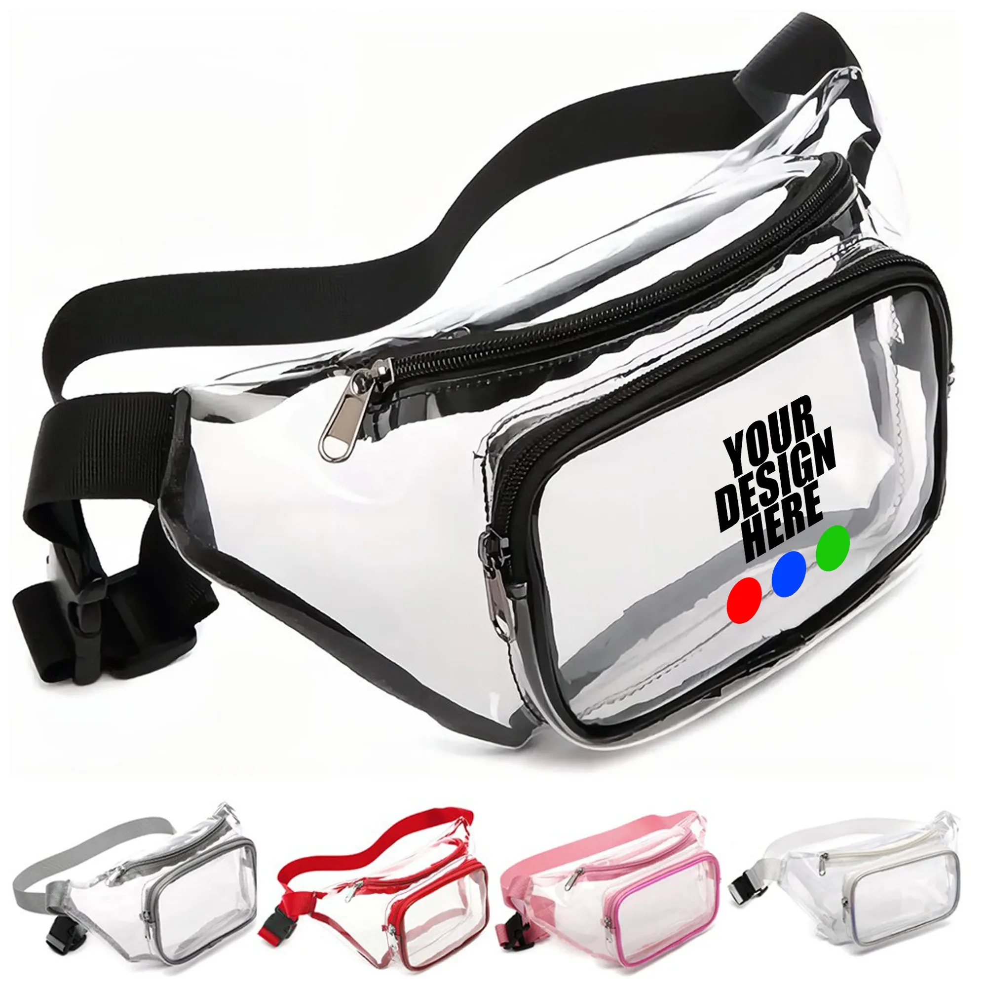 PVC Transparent Fanny Pack 2