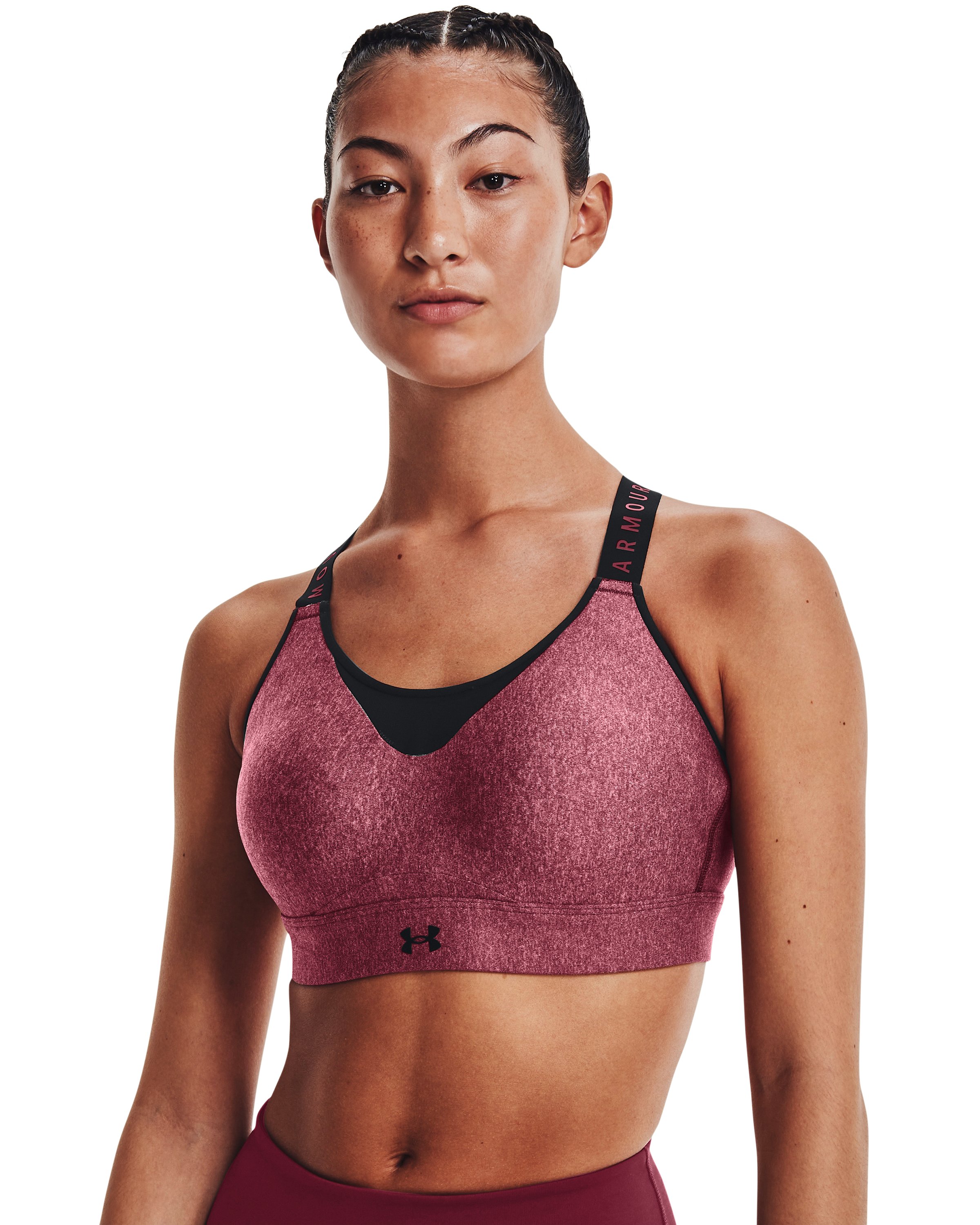 UA Infinity High Heather Women's Sports Bra 7