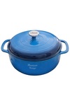Lodge® 6 Qt Blue Enameled Cast Iron Dutch Oven 1