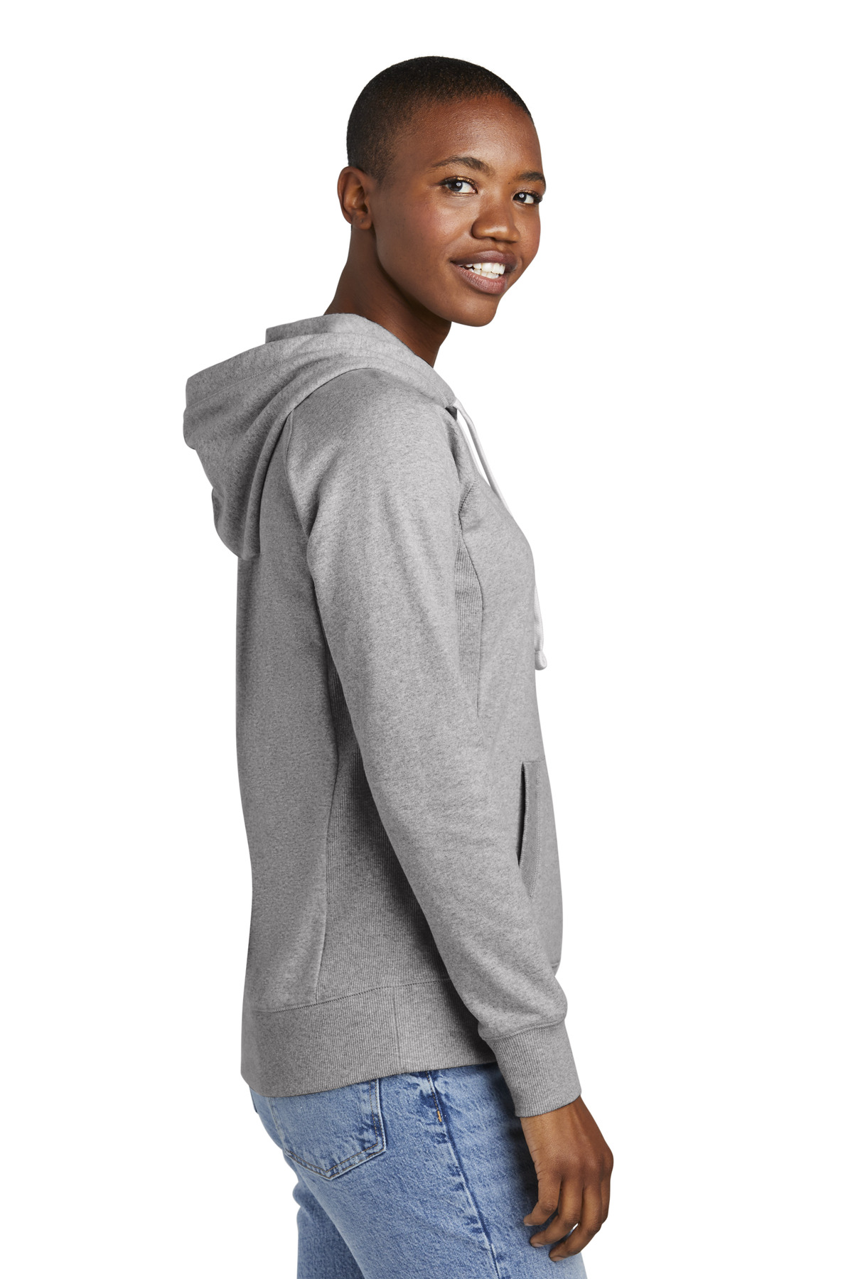District Women's Re-Fleece Hoodie DT8101 10