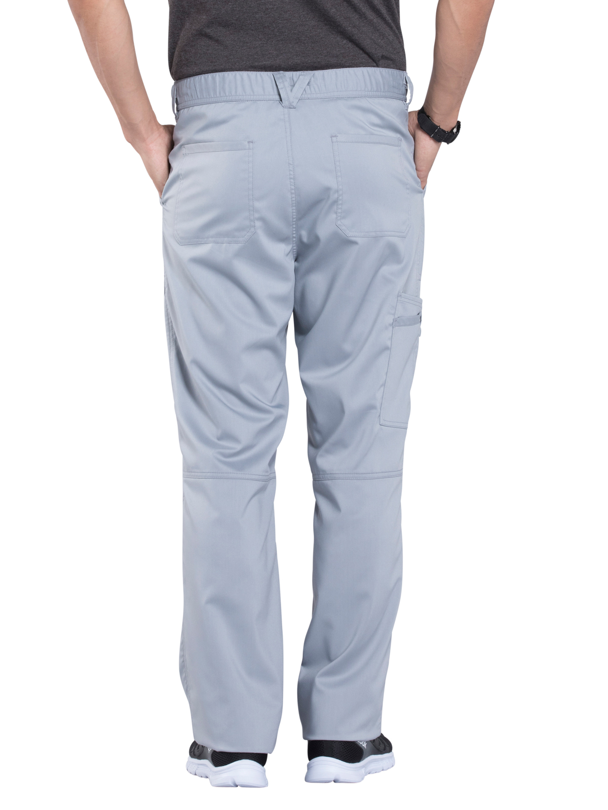 Cherokee - Workwear Revolution - Men's 7-Pocket Fly Drawstring Front Pant 1