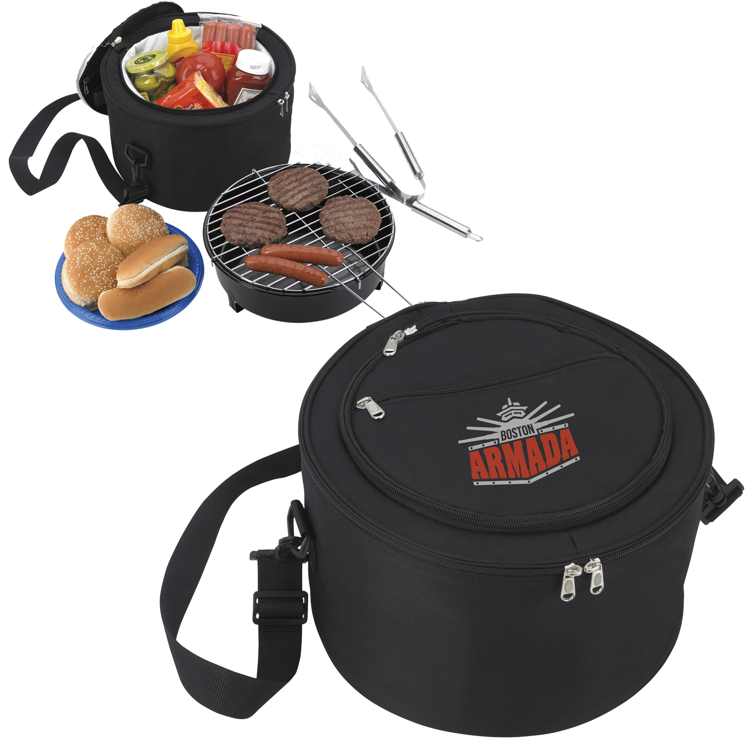 Portable BBQ with Cooler Bag