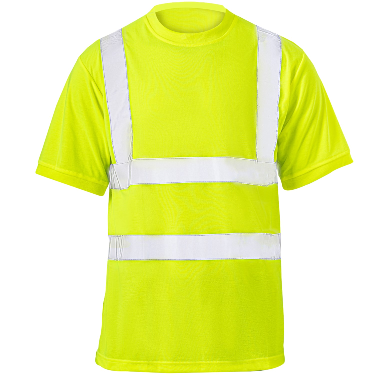 3.8 Oz. Polyester Class 2 Odor Reducing Reflective Tape Safety T-Shirt 3