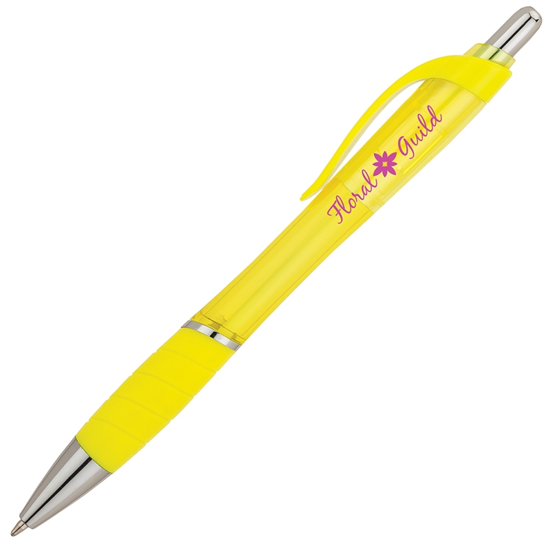 Wave® - Clear Ballpoint Pen 12