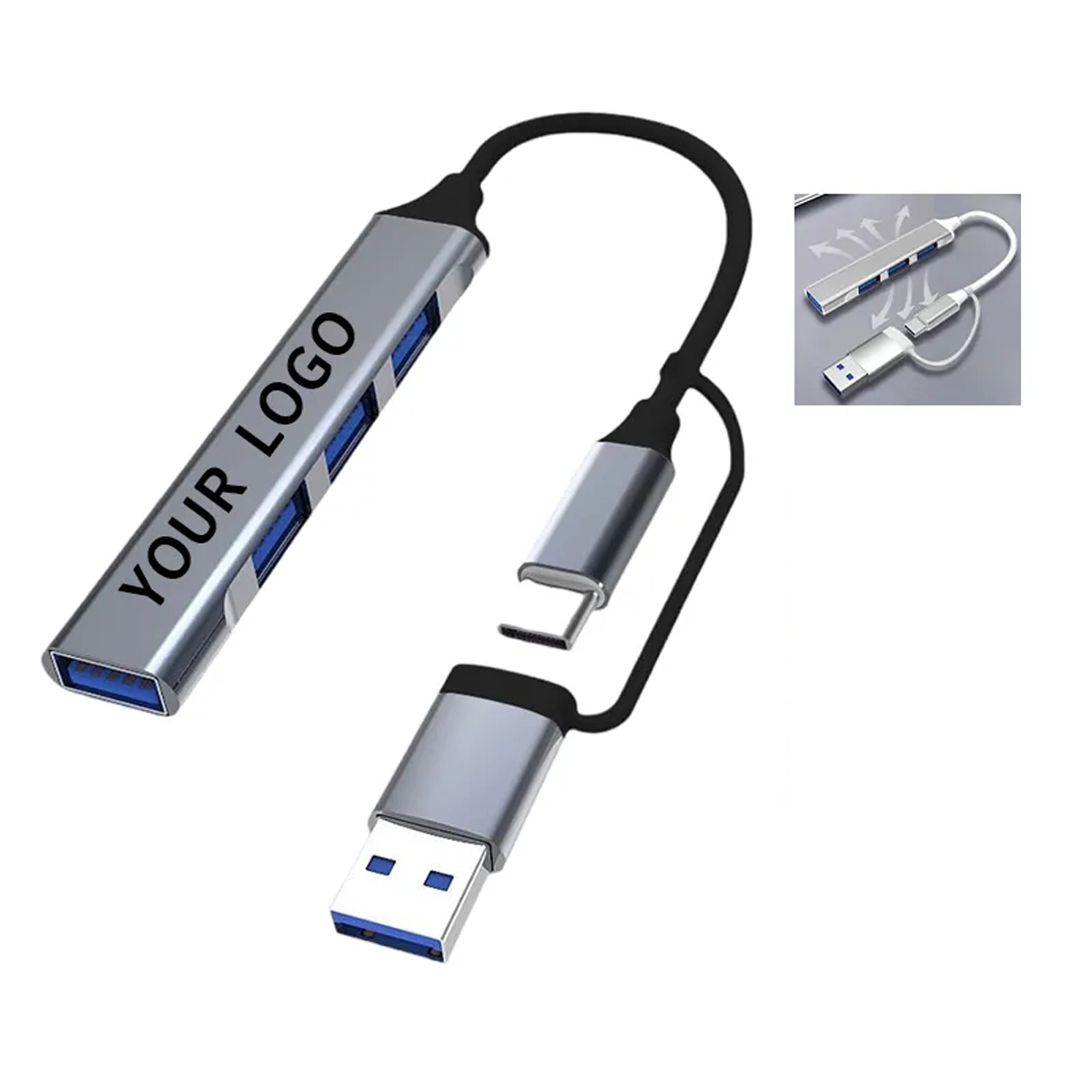 Multi Port USB Connector for Laptop and Desktop Use 1