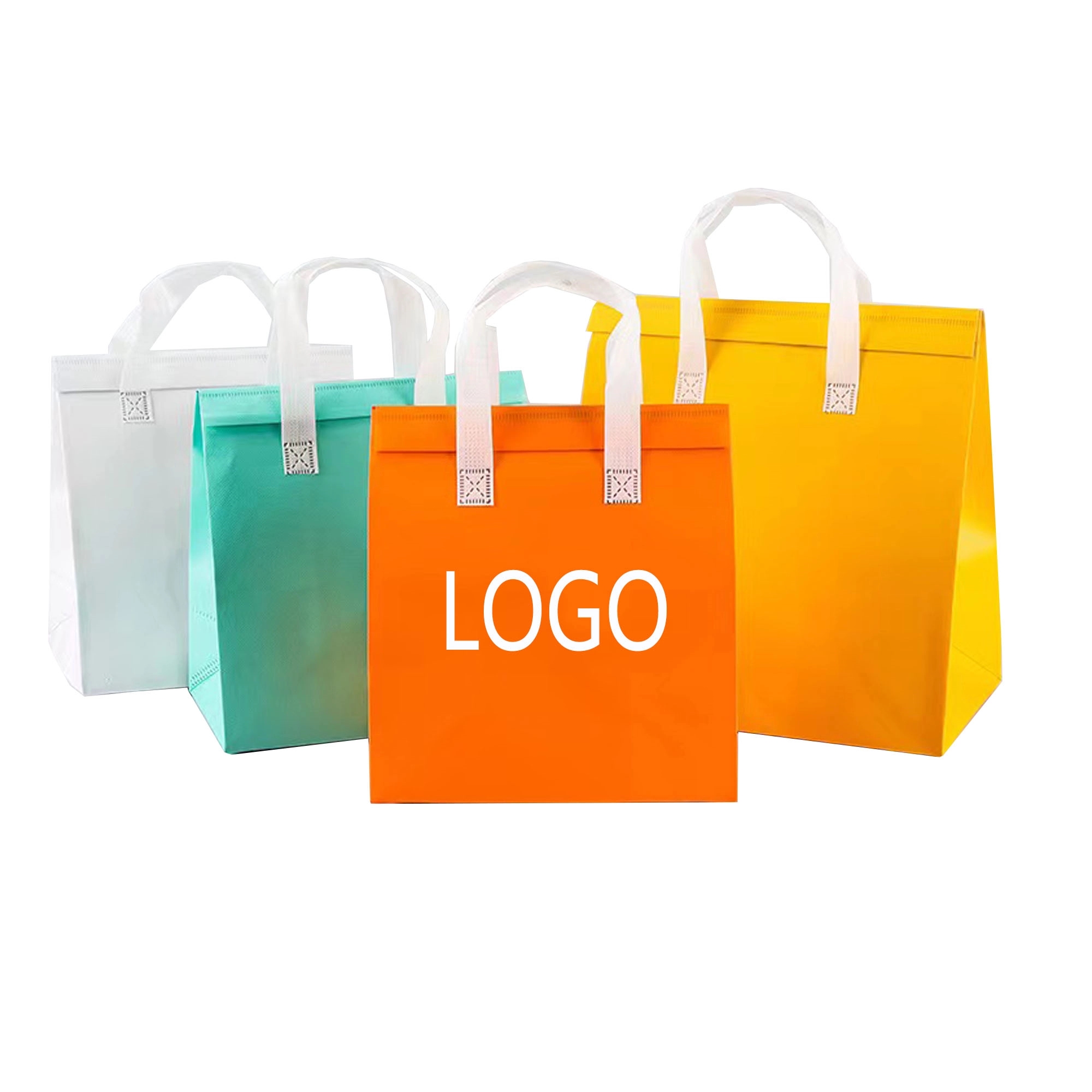 Non-Woven Lunch Tote Cooler Bag MOQ 100pcs 2