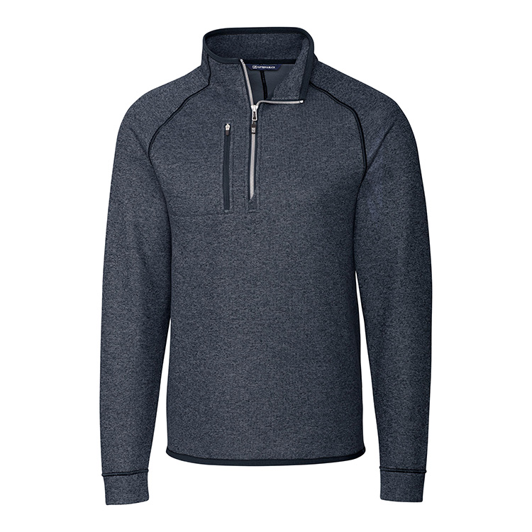 Cutter & Buck Mainsail Sweater-Knit Half-Zip Pullover Jacket 2