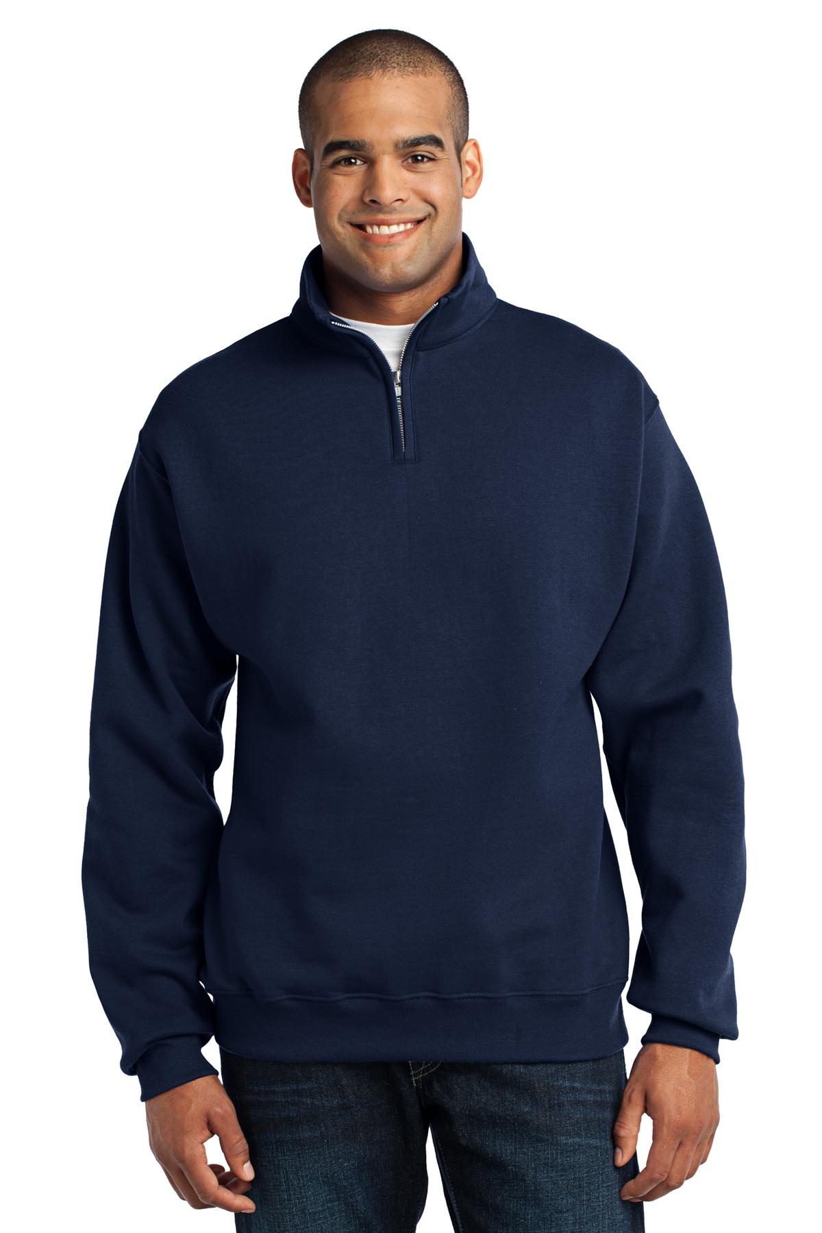 Jerzees® NuBlend 1/4-Zip Cadet Collar Sweatshirt 38