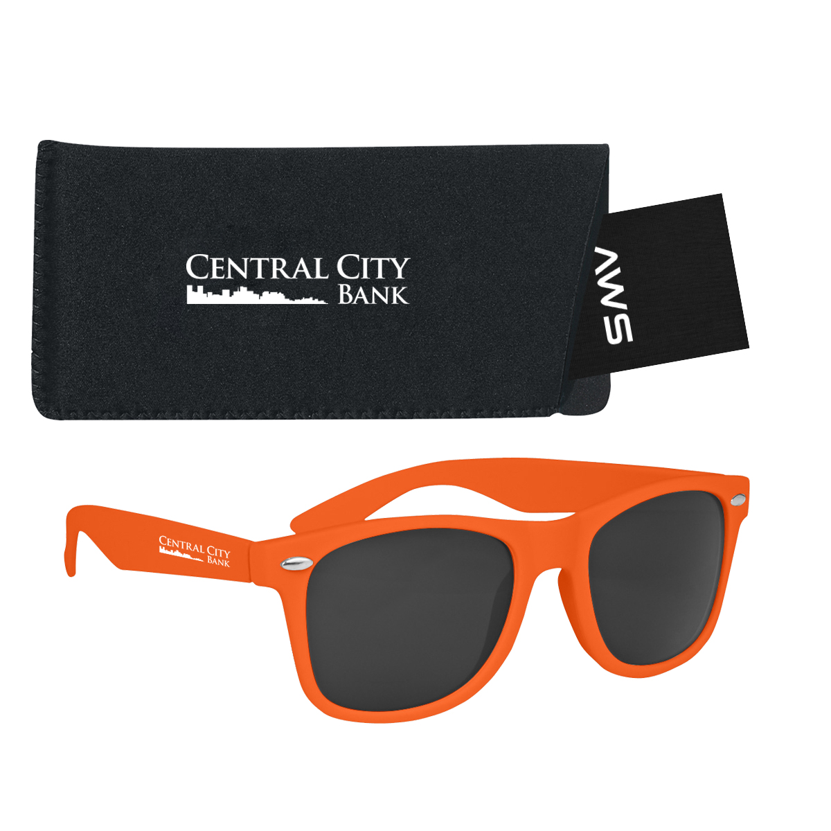 Aws Velvet Touch Malibu Sunglasses With Pouch & Hang Tag 13