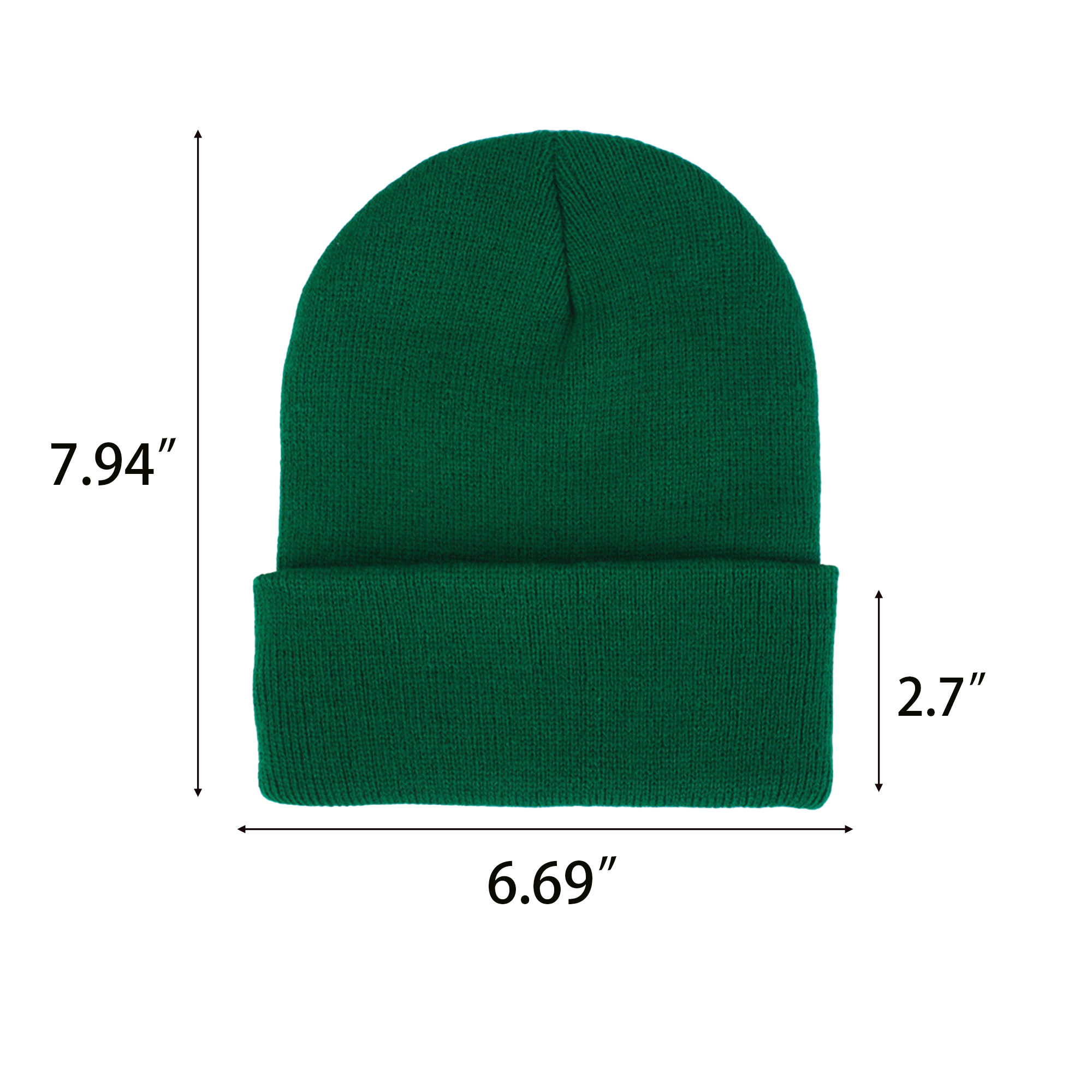 Winter Windproof Cuffed Beanie Hat 4