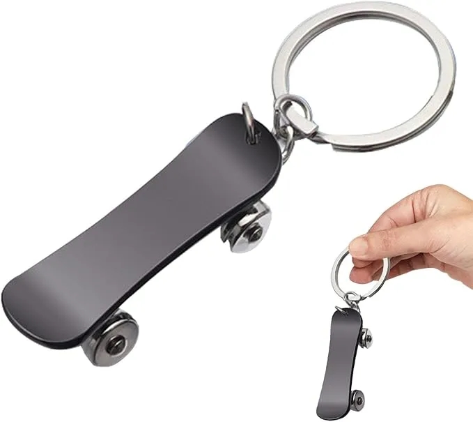 Mini Skateboard Keychain 1