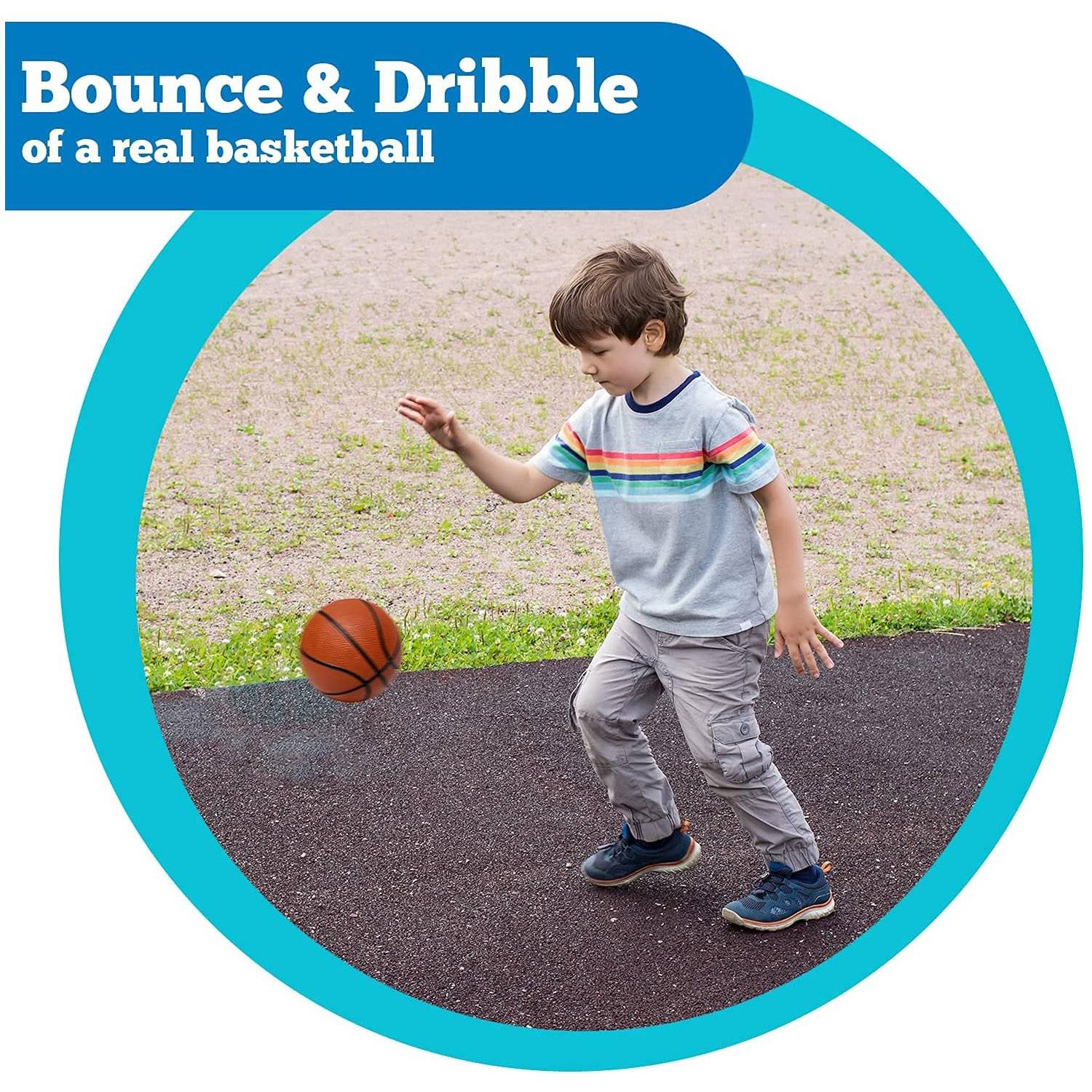 5" Mini PU Children Basketball 9