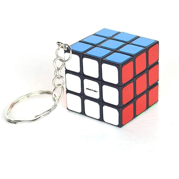 Mini Rubik's Cube Keychain 2