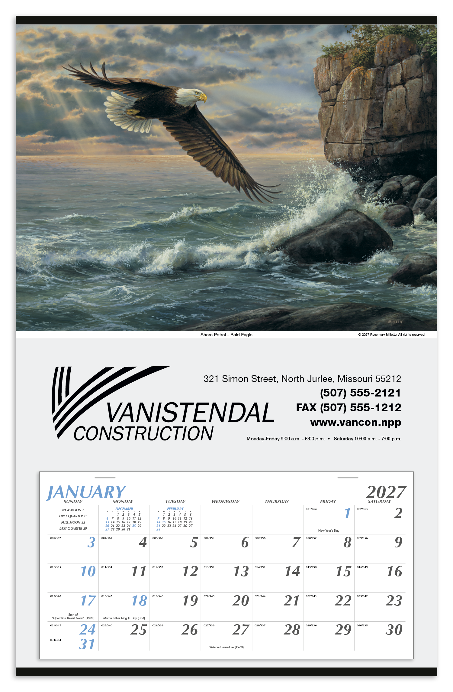 Triumph® Calendars Large Hanger Calendar 47