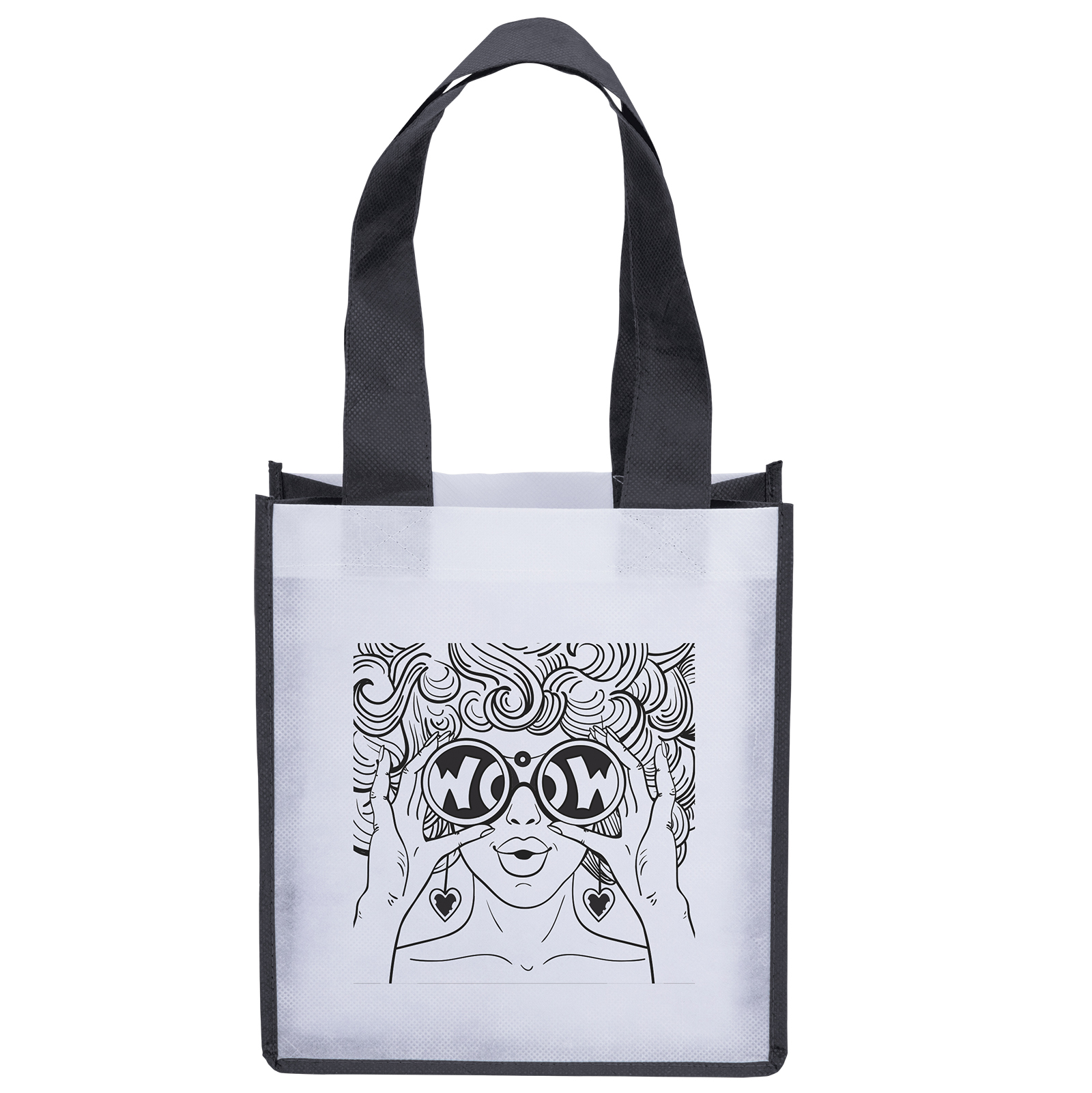 Degas -PET Non-Woven Tote - Screen Print 6