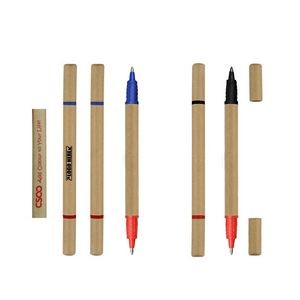 Kraft Paper Double Sided Pen 6