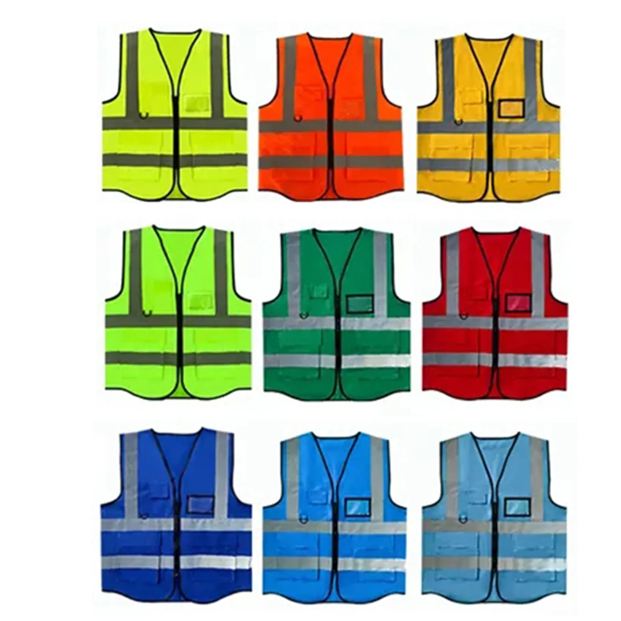 Multi Pocket Summer Mesh Safety Vest 3