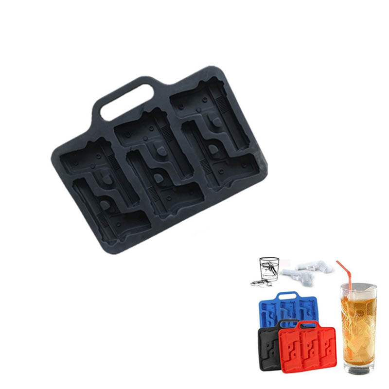 Cool Cube Gun Pistol Shape Mold Tray 2
