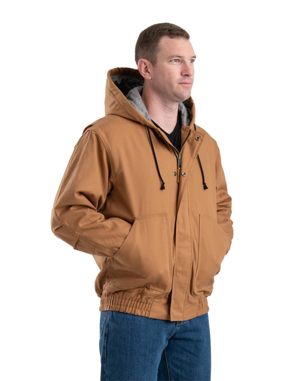 Men's Tall Flame-Resistant Hooded Jacket - FRHJ01T 3
