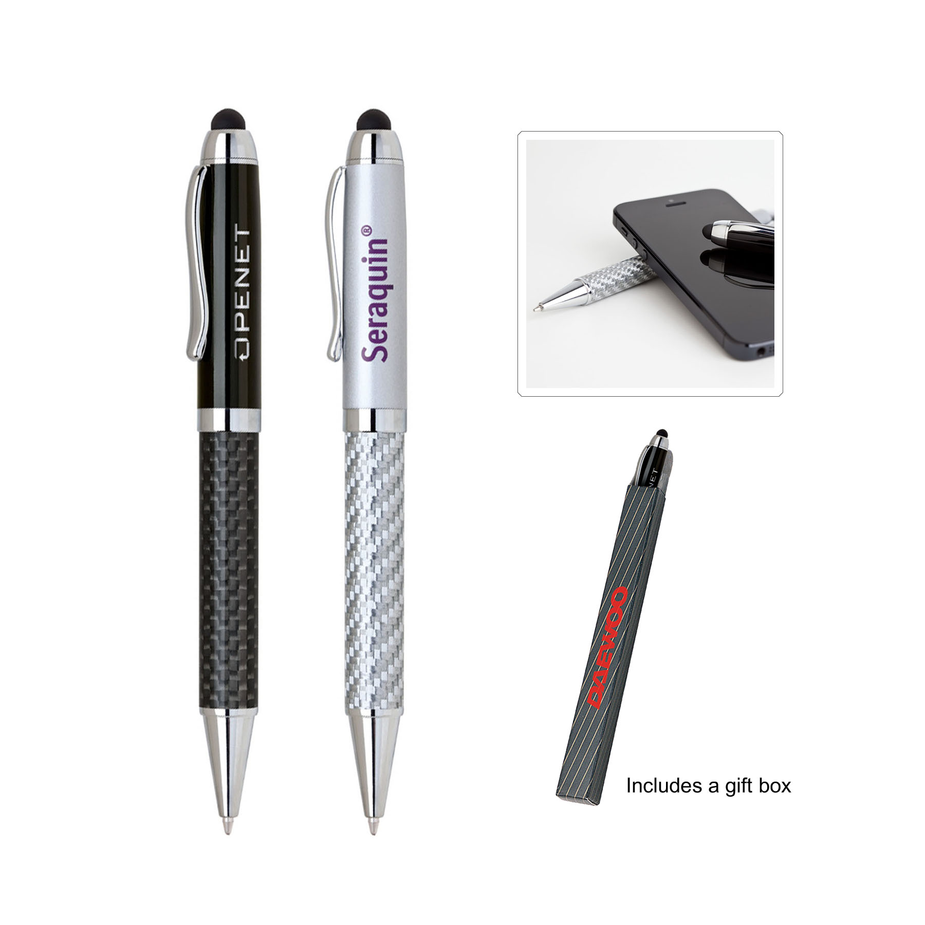 Stylus Twist Metal Ballpoint pen 1