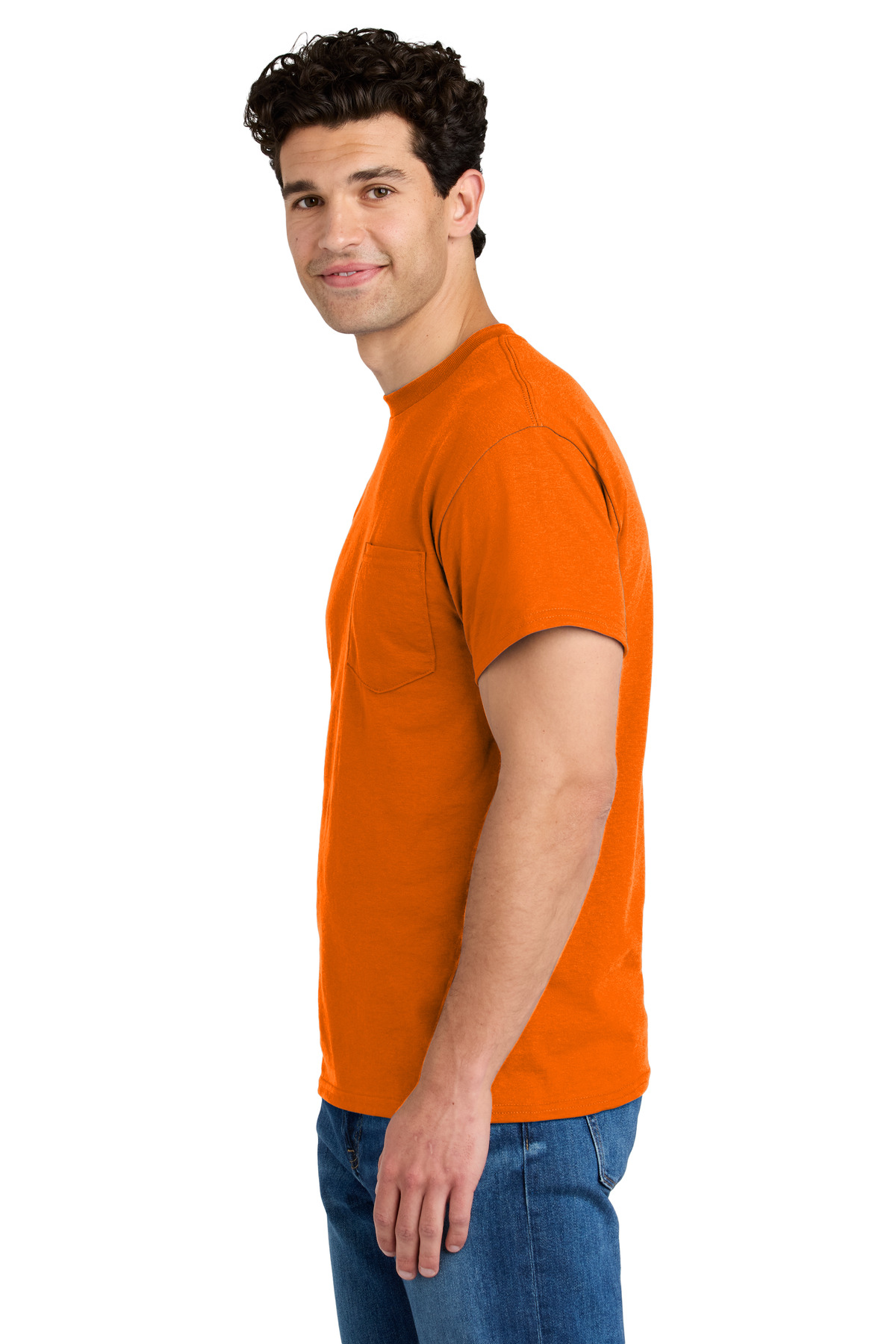 Gildan - DryBlend 50 Cotton/50 Poly Pocket T-Shirt. 8300 104