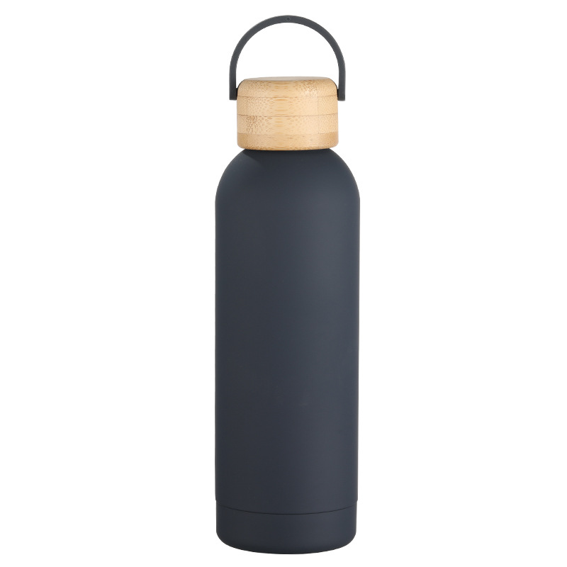 17 OZ Water Bottle with Bamboo Lid 4