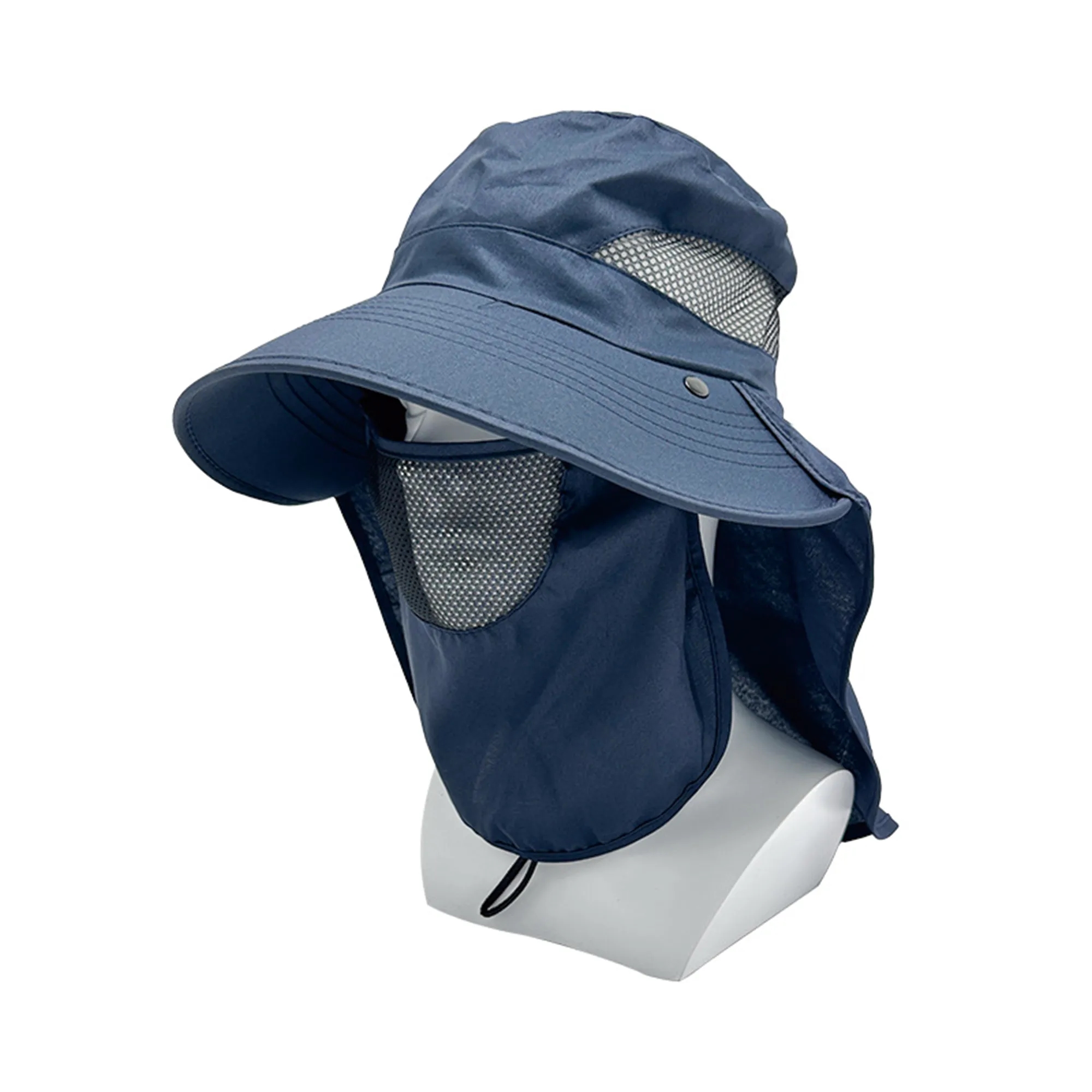 Wide-Brim Full-Coverage Sun Hat 4