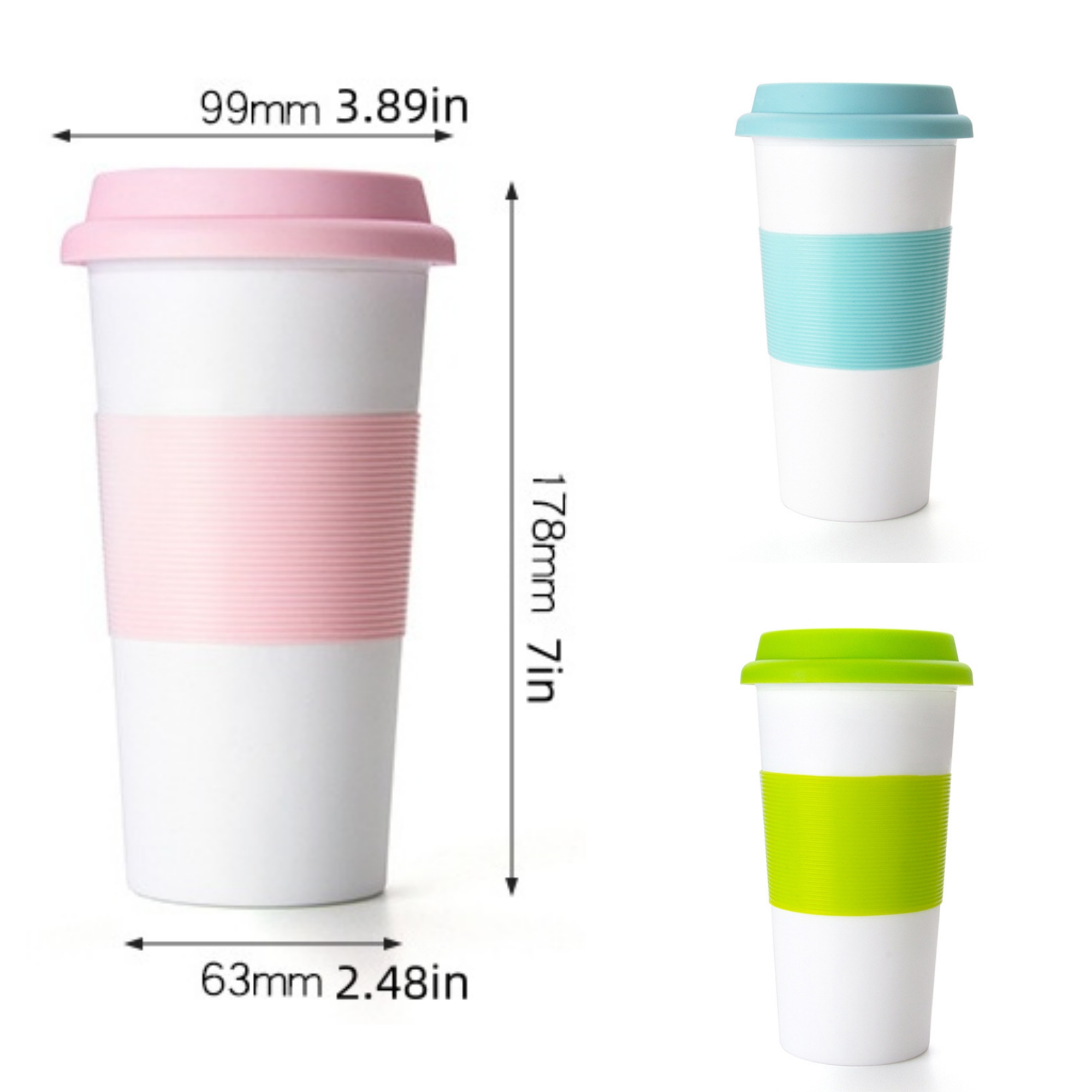 Customized silicone cup cover water cup 4