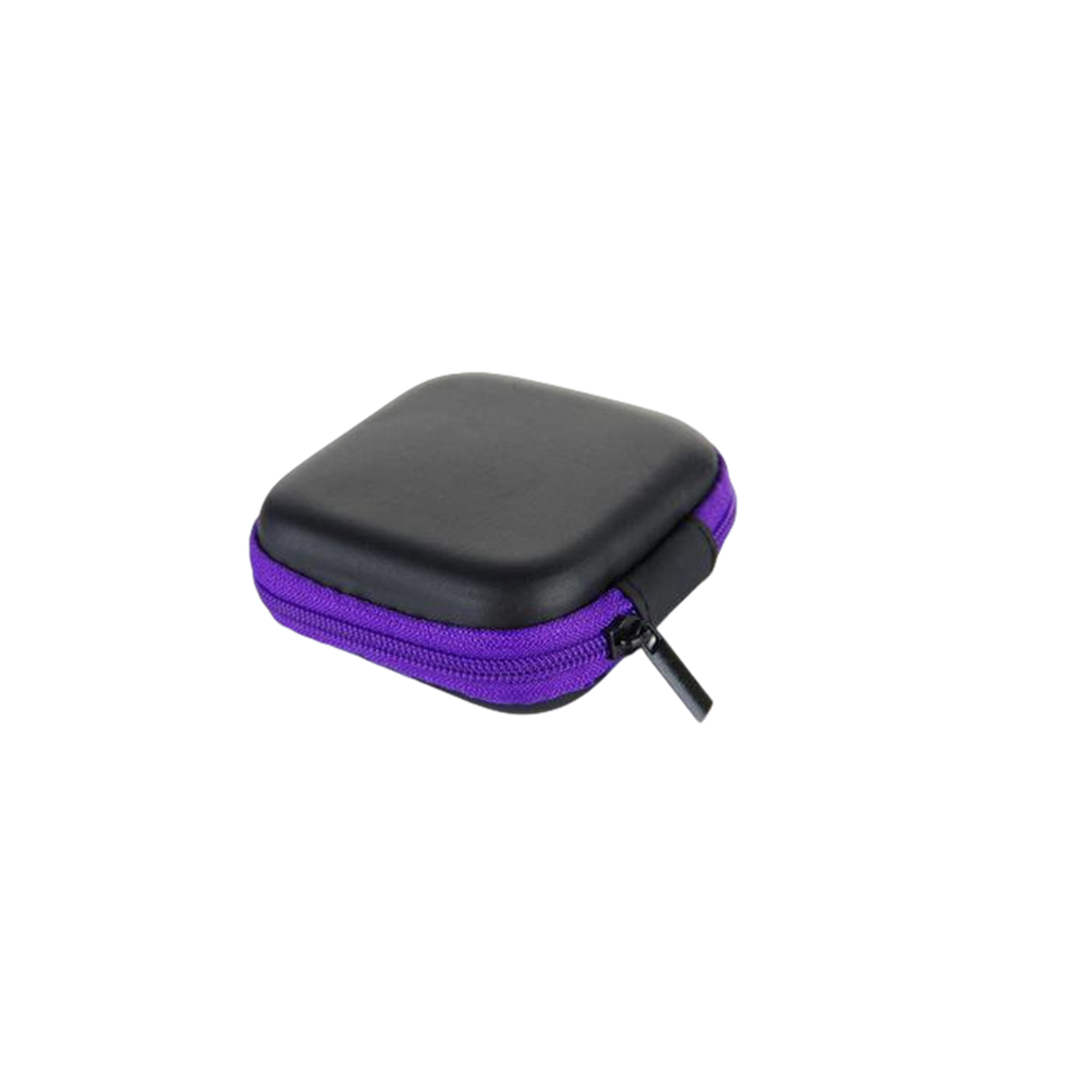 Square EVA Earbud Zipper Carry Case 8