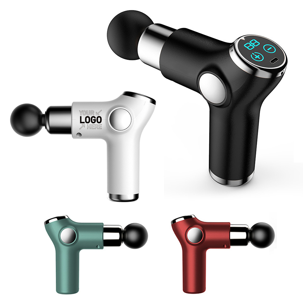 Lcd Fascia Gun Deep Tissue Percussion Muscle Massager 6