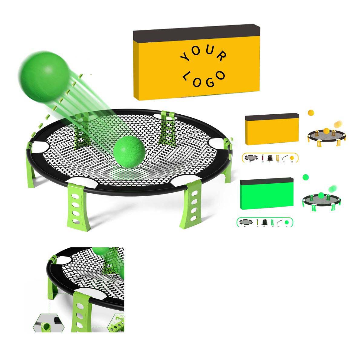 Outdoor Toss and Catch Set for Kids and Adults 7