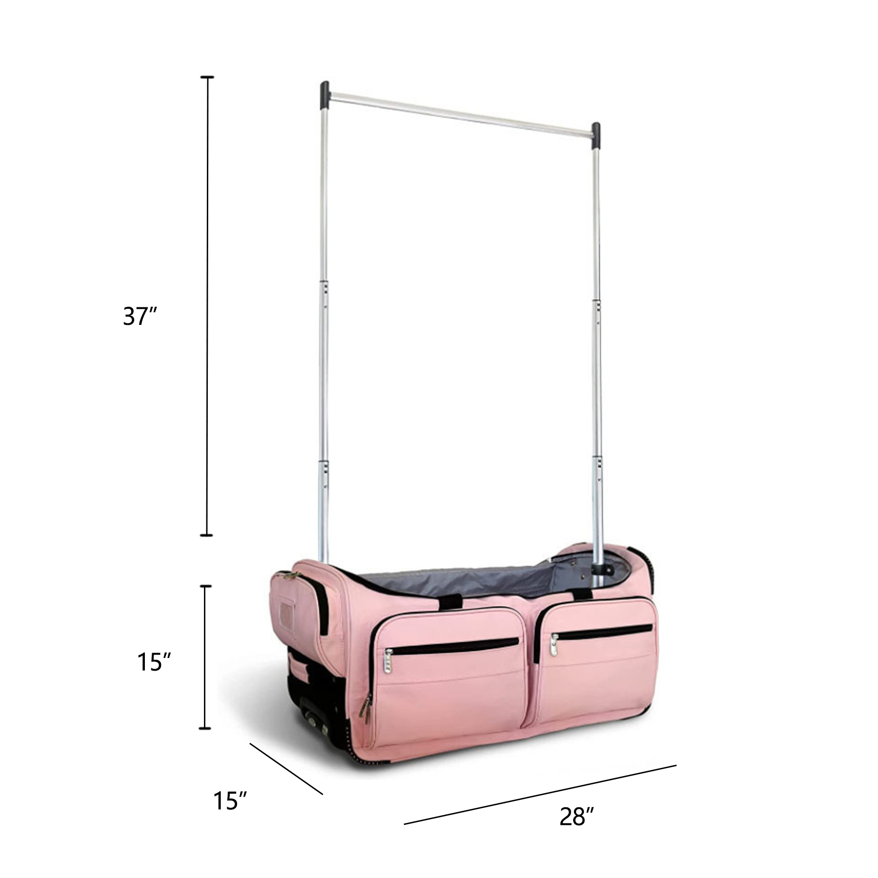 Dance Bag with Garment Rack 4