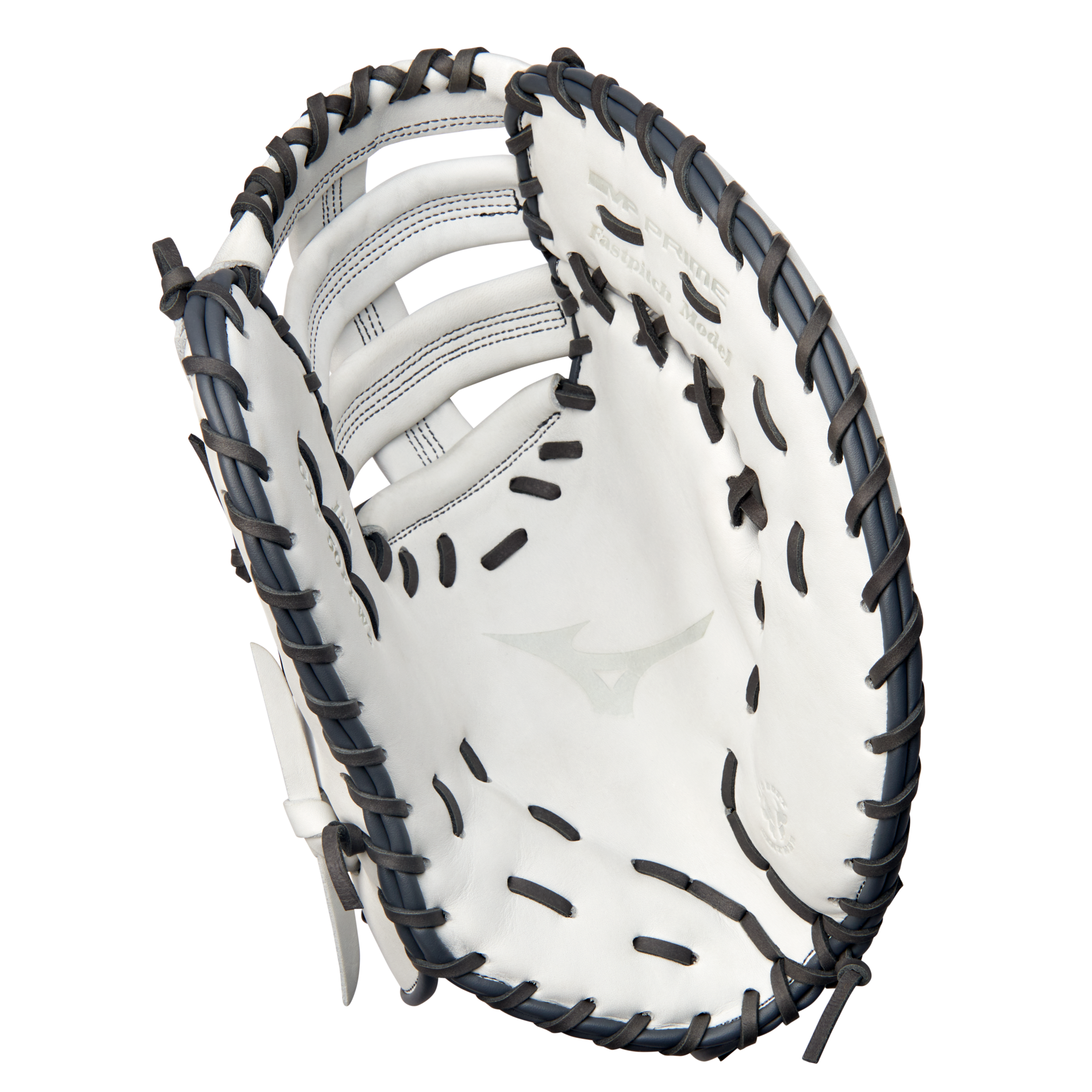 MVP Prime Fastpitch Softball First Base Mitt 13", BioSoft Leather, Center Pocket Design 6