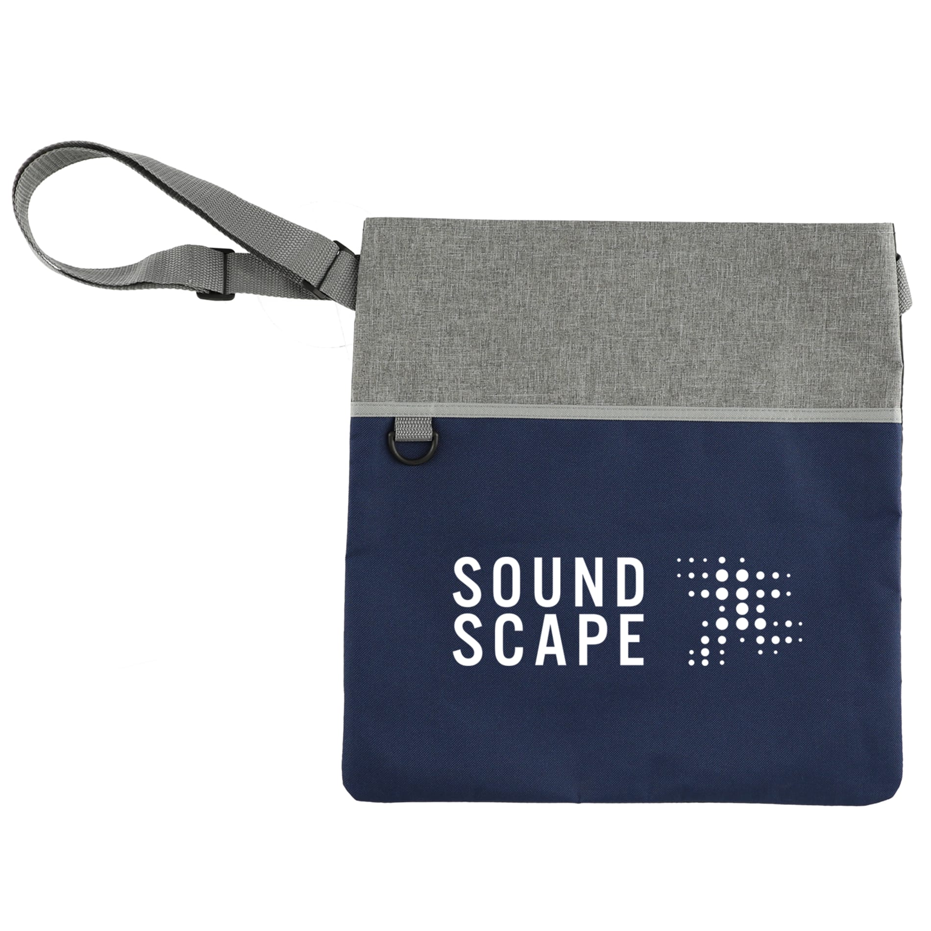 Double Heather RPET Crossbody Tote