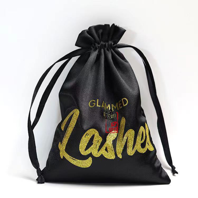 Satin Cinch Drawstring Wedding Favor Candy Gift Bag 3