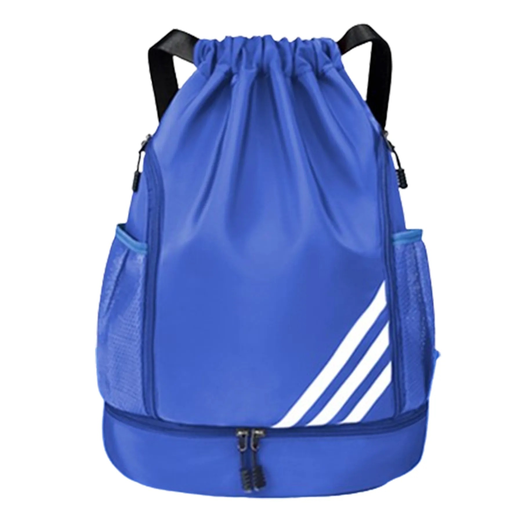 10.63X1.97X6.5 Inch Oxford Fabric Drawstring Backpack 7