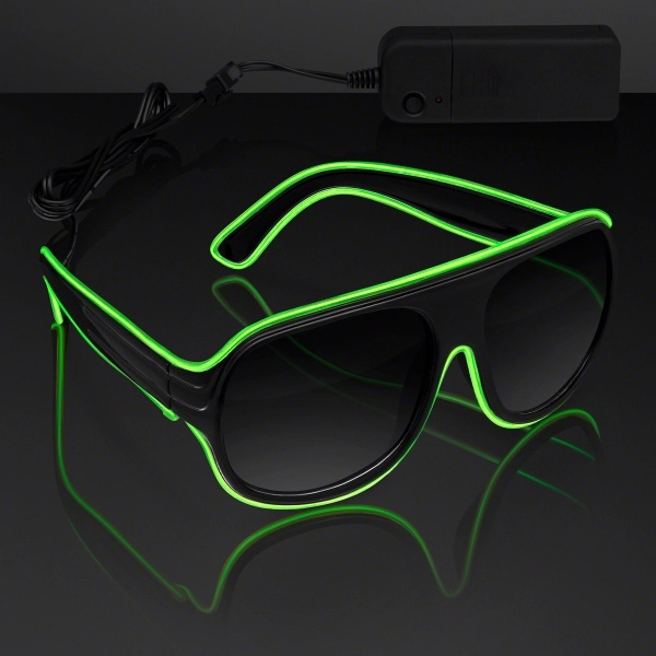 Neon Look Aviator EL Shades 9