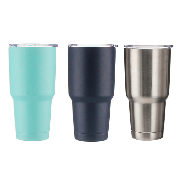 30oz Steel Tumbler with Cover 4