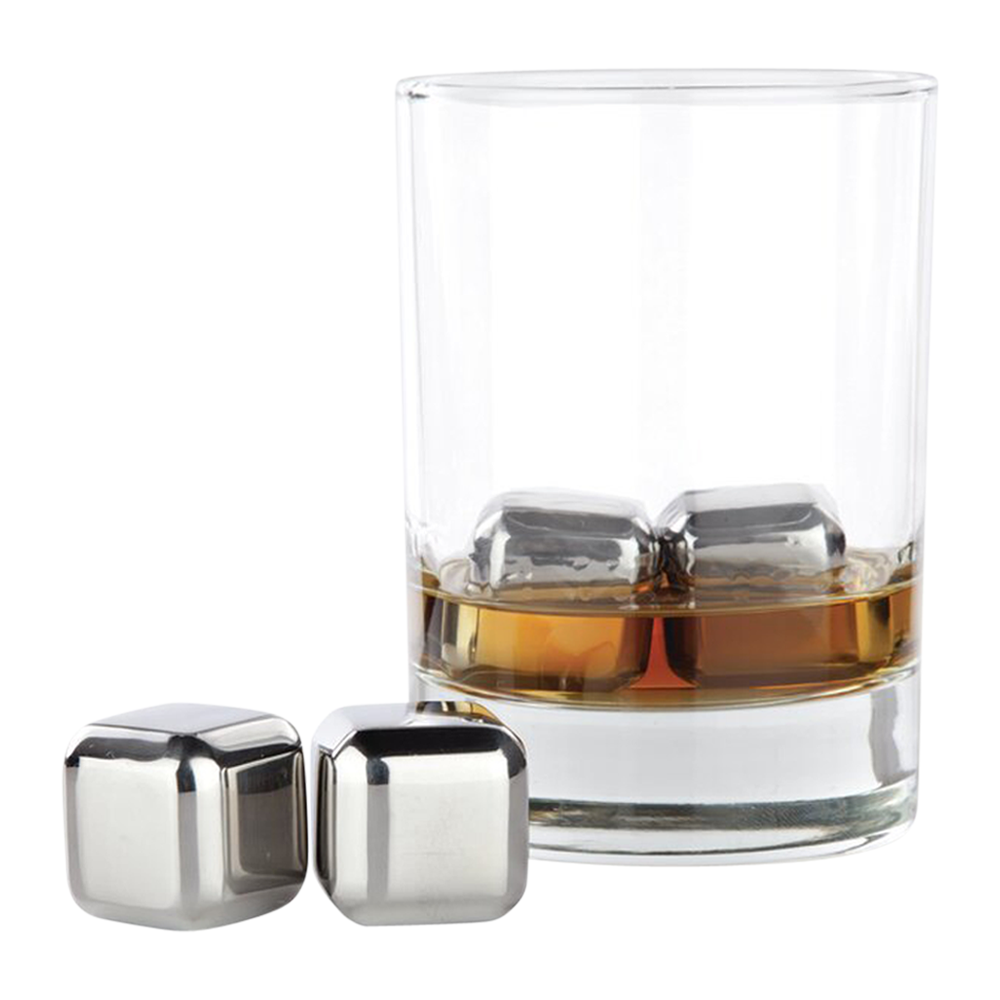Stainless Steel Ice Cubes (Set of 8) 4
