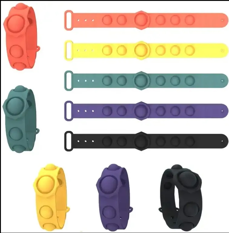 Silicone Stress Relief Bubble Wristband 2