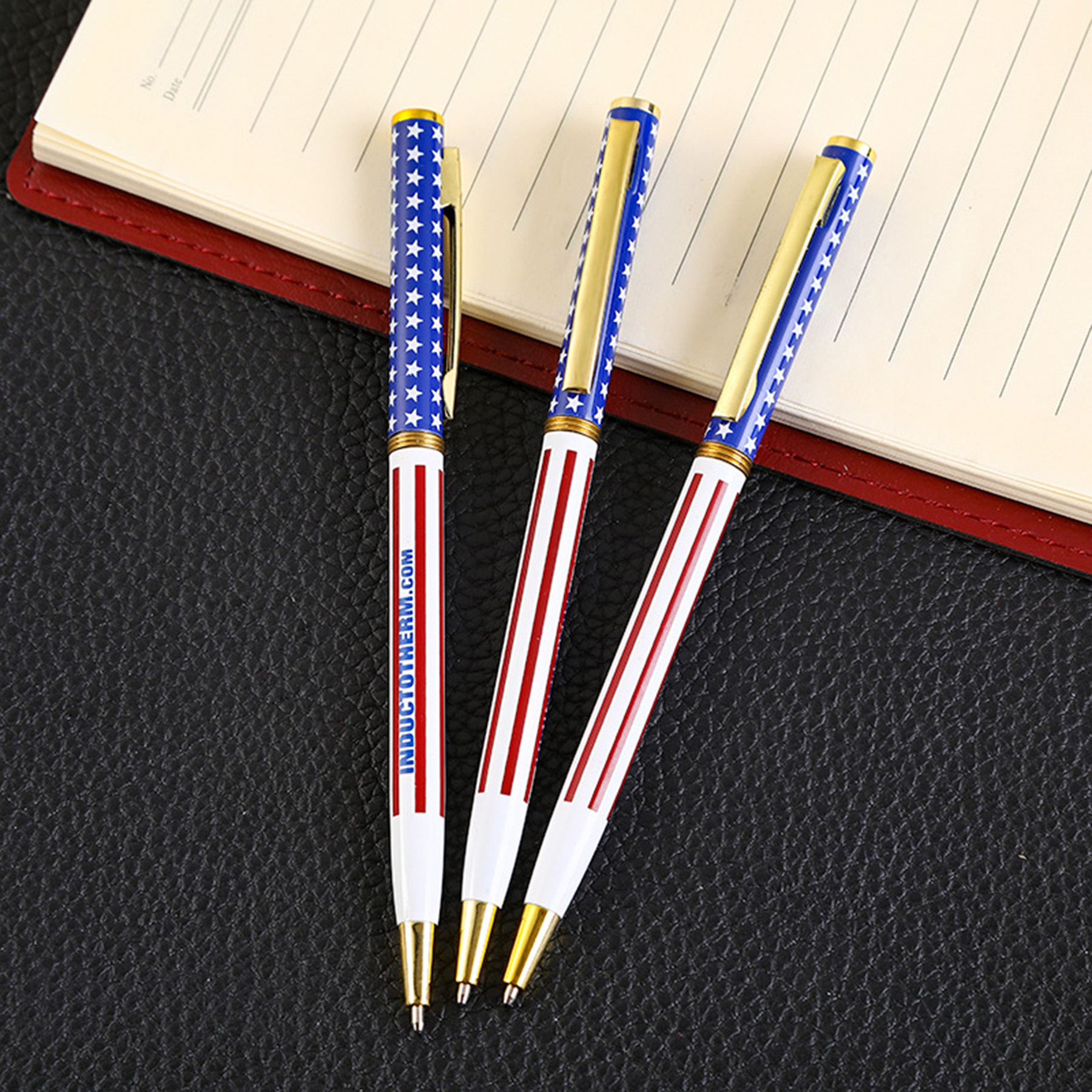 Metal Patriotic Twister Ballpoint Pen 5