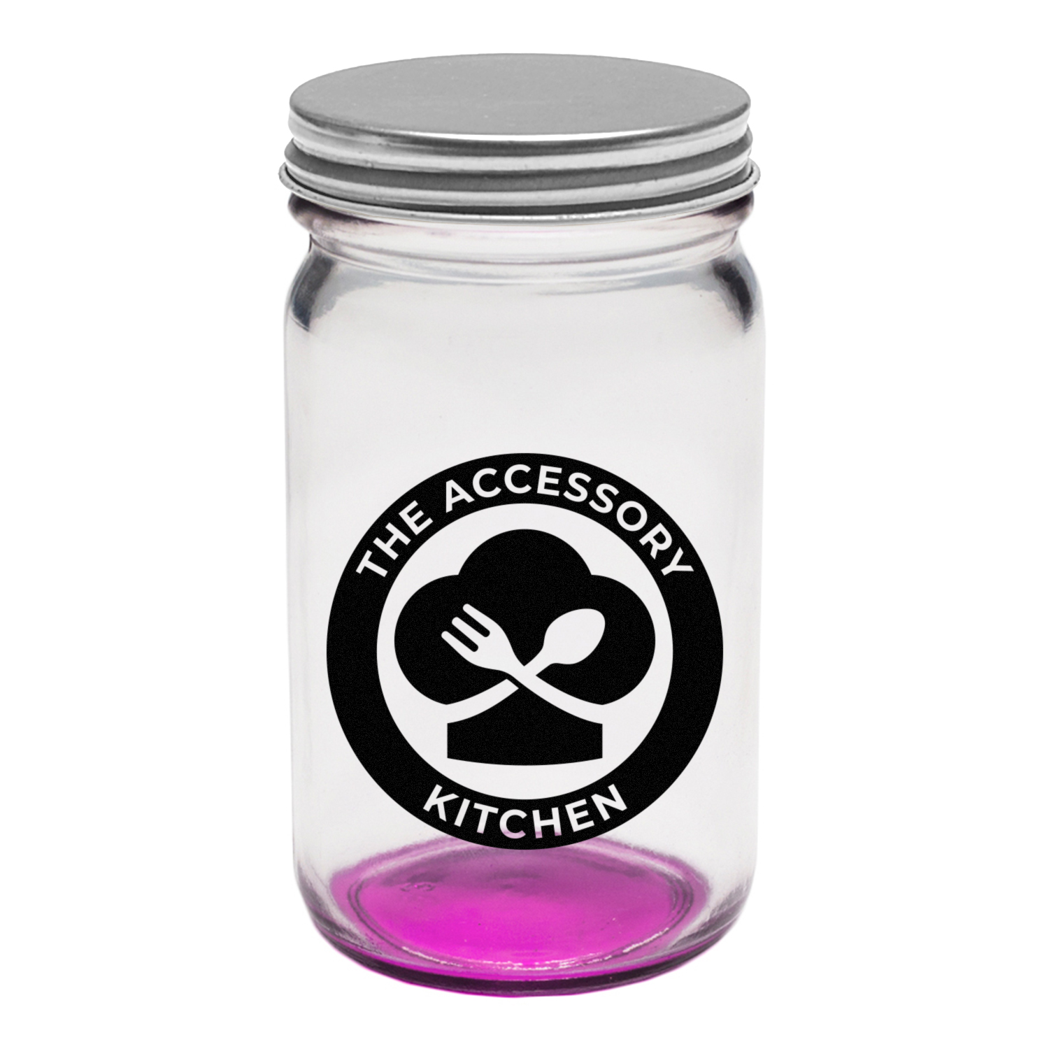 8 oz. Mason Jar Storage Container (1 Color Imprint) 5