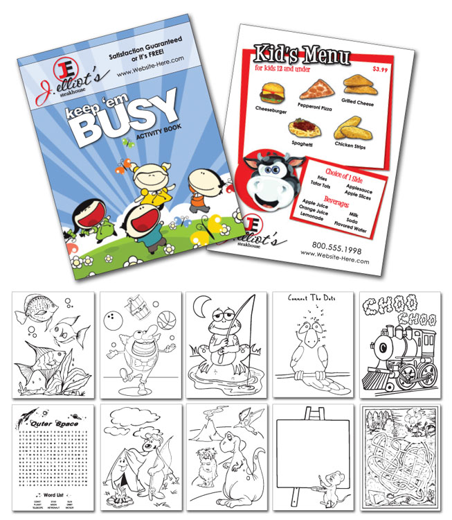 Custom Coloring Book - 8.5x11 - (24 Pages) 3
