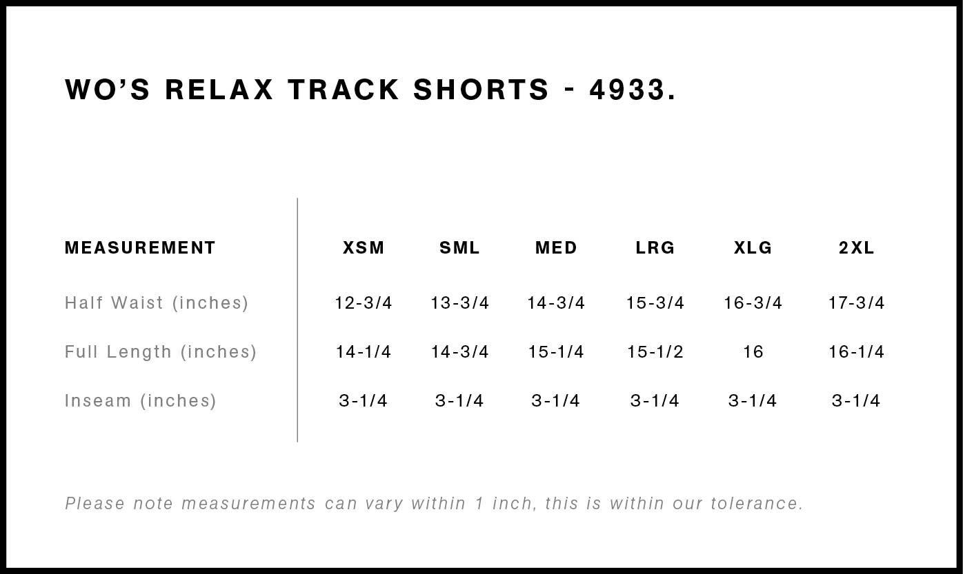 Wo's Relax Track Shorts | 4933 10