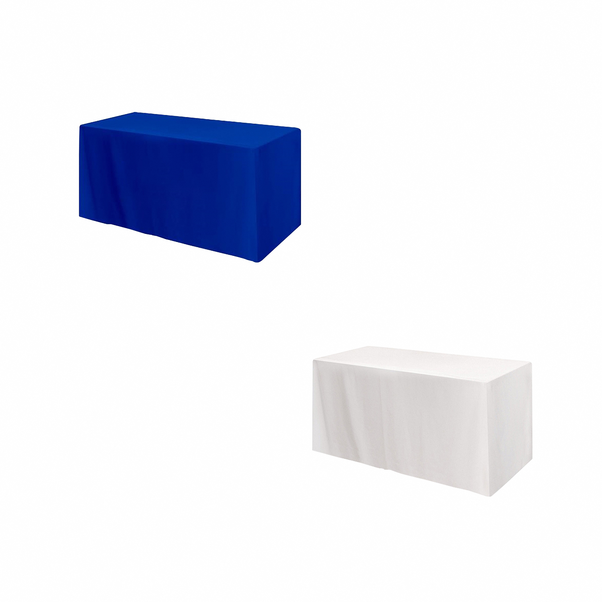 4' Soft Stretch Fitted Table Cover 4