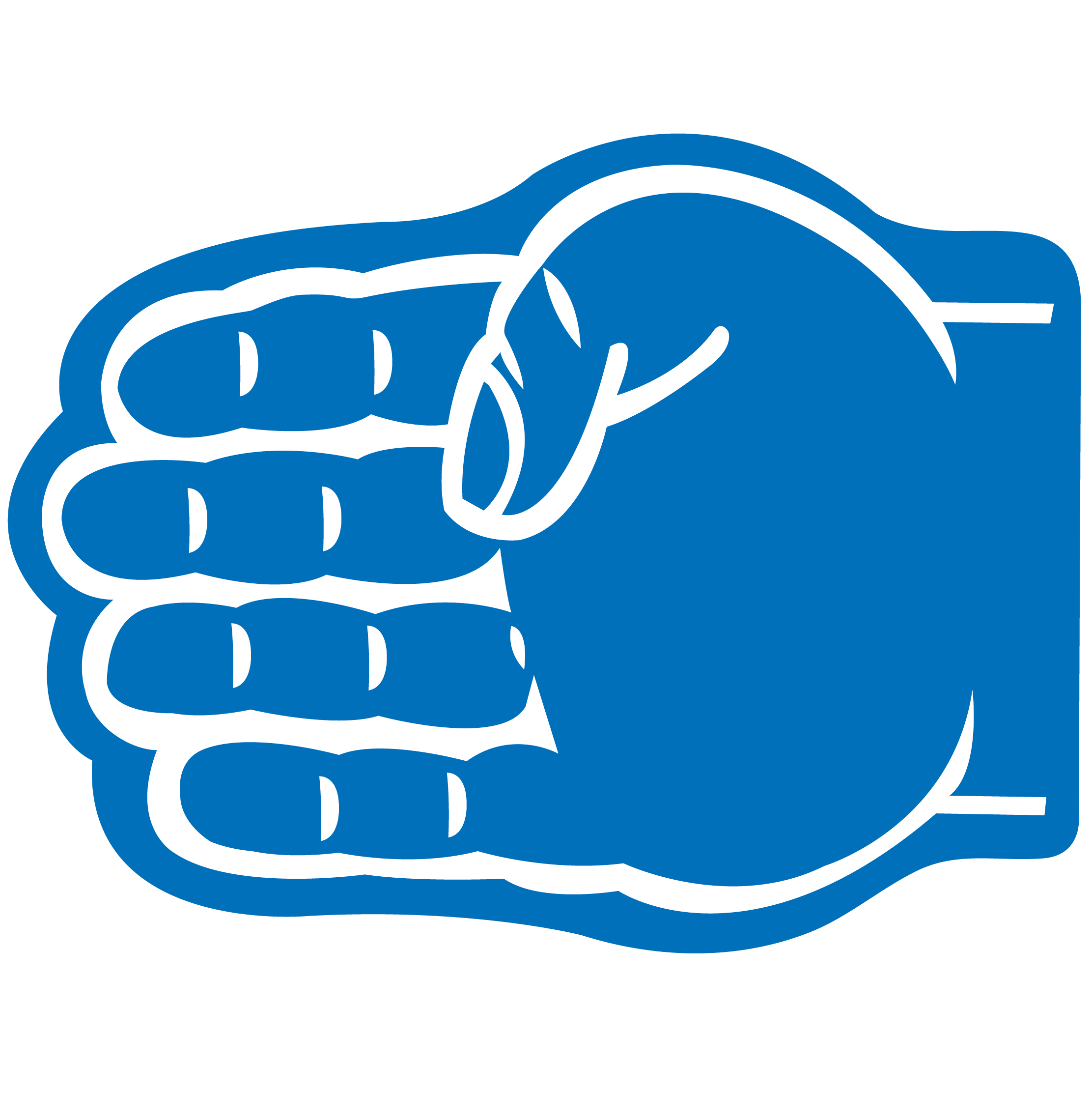 First Down Foam Hand 28
