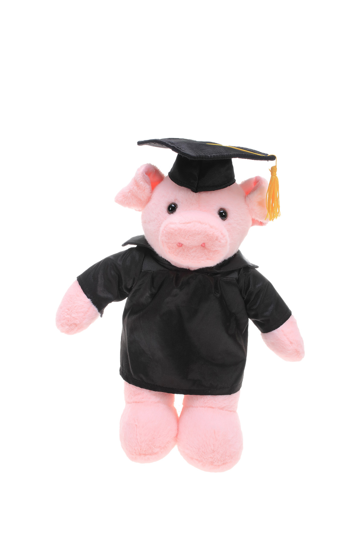 Soft Plush Pig in Graduation Cap & Gown Stuffed Animal