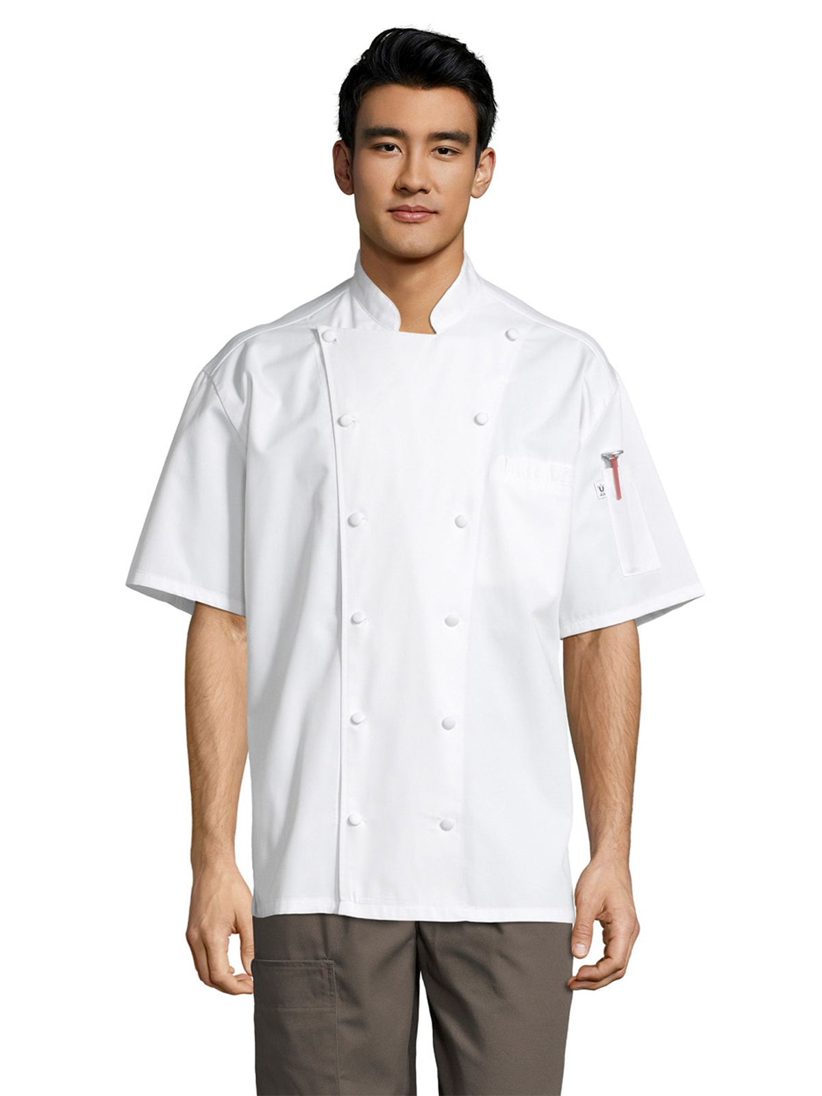 Uncommon Chef - Unisex Reinforced Bar Tacking Chef Coat 1