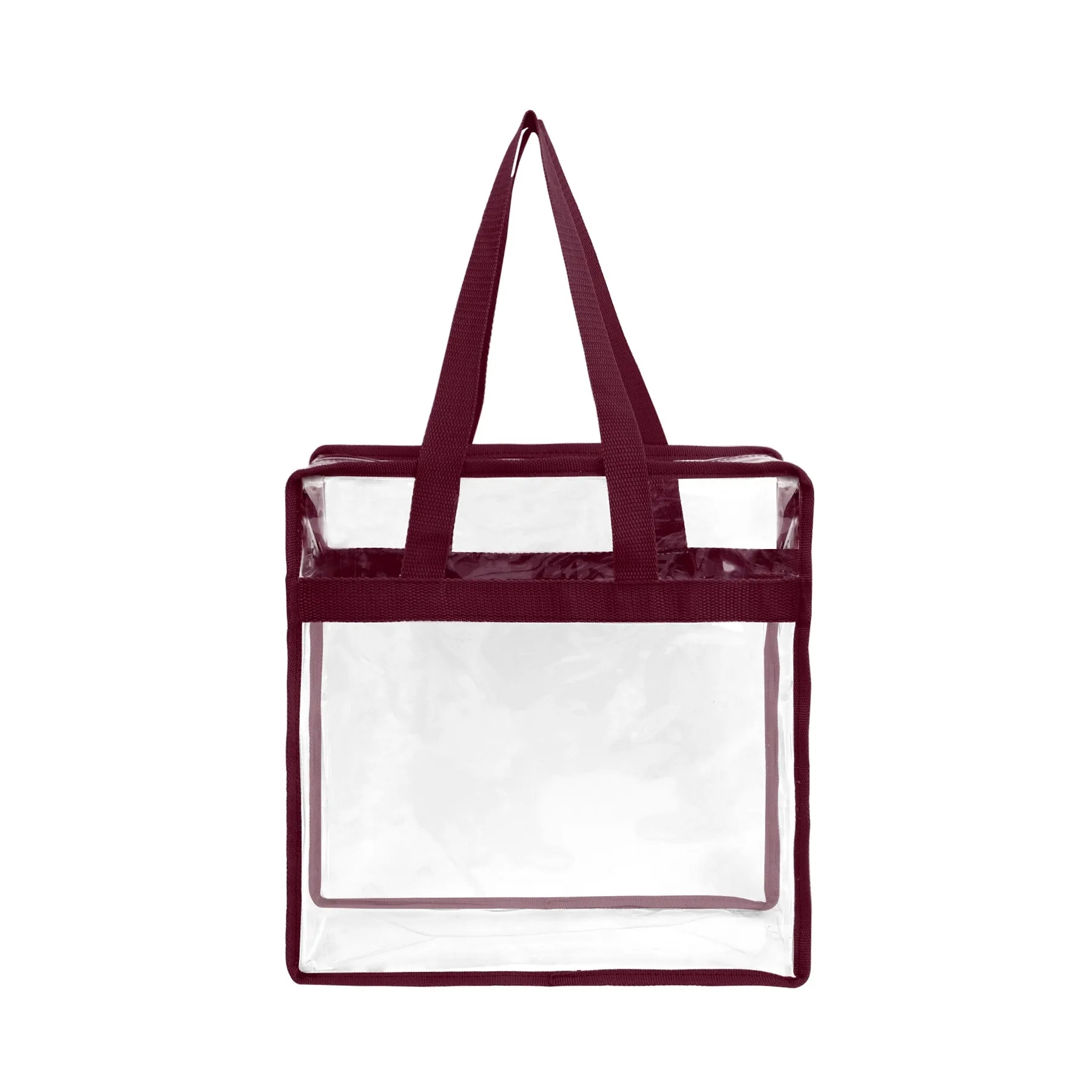 Clear Tote Bag With Zipper 6